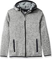 свитер zeroxposur explorer fleece heather логотип