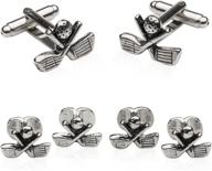 cuff daddy golfer tuxedo cufflinks presentation logo