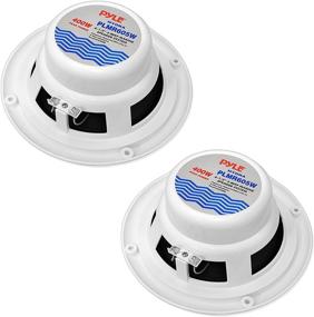 img 3 attached to Inch Dual Marine Speakers Polypropylene Car & Vehicle Electronics for Marine Electronics