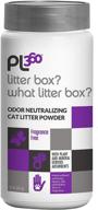 🐱 pl360 cat litter powder: strong urine odor eliminator with bio-based ingredients, fragrance-free, no harmful chemicals - cat supplies logo