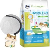 🐹 tiny friends farm hamster bathing sand, gerbil grooming sand for chinchilla dust bath potty litter (2lb) логотип