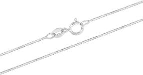 img 1 attached to 👑 925 Sterling Silver 16" Shiny Round Cubic Zirconia Crown Princess Box Chain Necklace for Girls - Little Crown Princess Pendant Jewelry for Children & Preteens - Cute Tiara CZ Necklace for Young Girls