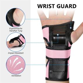 img 3 attached to Forzueby Adult/Kids Knee Pads Elbow Pads Wrist Guards 6 In 1 Protective Gear Set For Inline Roller Skating Skateboarding Scooter BMX Etc Sports & Fitness