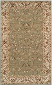 img 3 attached to 🧶 Premium Elegant Green Heritage Area Rug Collection - 2X3 Size