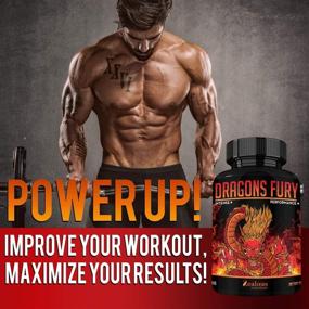 img 2 attached to 💪 Dragons Fury 10X Male Enhancing Booster: Boost Size, Stamina, Energy, and Drive – Fast Acting, Natural Performance Supplement for Men – Max Dose for 1 Month Supply – Made in USA