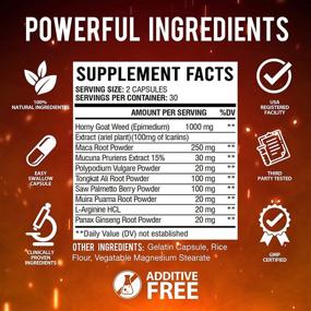img 3 attached to 💪 Dragons Fury 10X Male Enhancing Booster: Boost Size, Stamina, Energy, and Drive – Fast Acting, Natural Performance Supplement for Men – Max Dose for 1 Month Supply – Made in USA