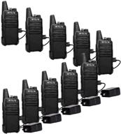 📞 retevis rt22 walkie talkies: long range rechargeable two way radios (10 pack) logo