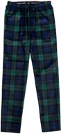 flannel plaid pajama set by fishers finery logo