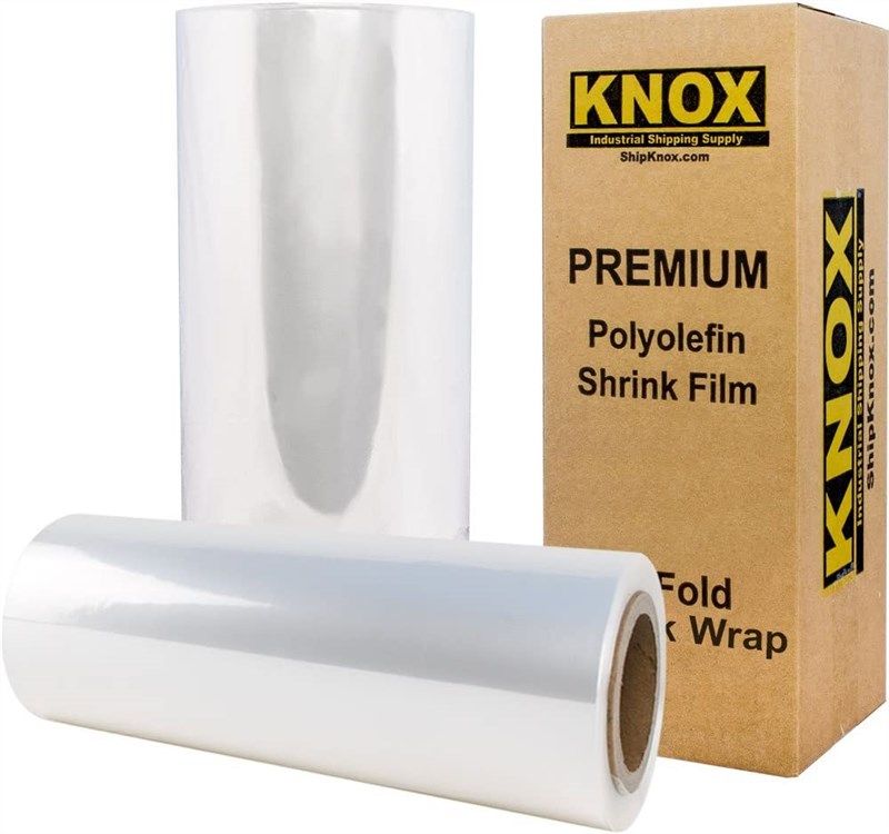 knox brand polyolefin shrink centerfold packaging & shipping supplies 로고