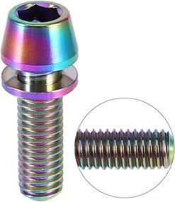 img 3 attached to 🚲 High-Quality 6pcs Titanium Bolts M5x16 Bicycle Stem Bolt Screws: Ideal for MTB and Road Bikes