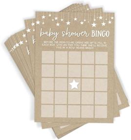 img 2 attached to Set of 50 Printed Party Baby Shower Bingo Cards - 🎉 Fun, Unique, and Easy to Play Game and Activity for Baby Showers