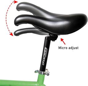 img 1 attached to 🚲 UPANBIKE Bicycle Seat Post - 13.8inch (350mm) Aluminum Alloy Bike Seat Post with Micro Adjust Clamp - Available in Multiple Diameter Sizes (25.4, 27.2, 28.6, 30.4, 30.9 and 31.6mm)