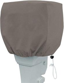 img 4 attached to 🛡️ Primeshield Outboard Motor Cover: Waterproof Boat Motor Covers for 10Hp Engines - Heavy Duty 600D Motor Hood Cover