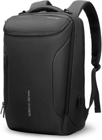 img 4 attached to 🎒 Идеальный деловой рюкзак: водонепроницаемый чехол для ноутбука для профессионалов.