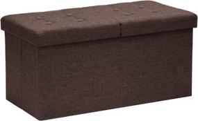 img 3 attached to APQOO Folding Ottomans Bedroom 30X15X15