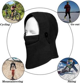 img 2 attached to 🧒 Children's Windproof Balaclava for Outdoor Activities - Boys' Accessories with Enhanced SEO