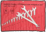 🔧набор ключей abn из 16 штук - набор комбинированных ключей со стандартным размером sae от 1/4 до 1-1/4 дюйма логотип