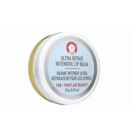 🍯 ultimate repair honey lip balm by first aid beauty: intensive lip treatment for dry, chapped lips. enriched with propolis extract and colloidal oatmeal to provide soothing relief (0.34 oz) logo