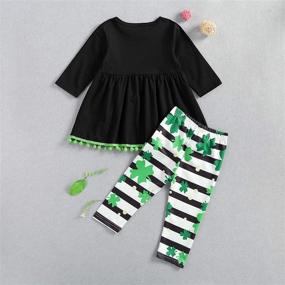 img 2 attached to 👗 Trendy Toddler Little Girls Boutique Fall Dresses & Winter Outfits Collection