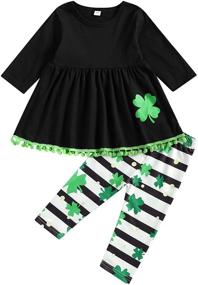 img 4 attached to 👗 Trendy Toddler Little Girls Boutique Fall Dresses & Winter Outfits Collection