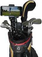 golf swing recording system with jaws clamp & gooseneck mount for smartphone - compatible with iphones, samsung galaxy, htc, and any phone (jaws clamp) logo