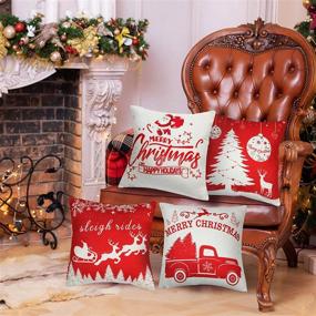 img 2 attached to Christmas Decorative Slipcovers Outdoor Farmhouse