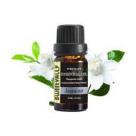 🌼 100% pure natural undiluted jasmine essential oil -10ml for aromatherapy diffusers, stress relief, humidifiers - organic, therapeutic grade logo