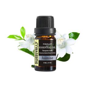 img 2 attached to 🌼 100% Pure Natural Undiluted Jasmine Essential Oil -10ml for Aromatherapy Diffusers, Stress Relief, Humidifiers - Organic, Therapeutic Grade