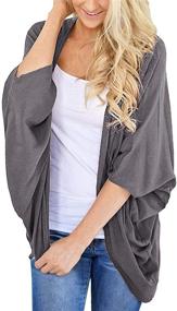 img 4 attached to Cardigan Sweaters Women Colors Sleeve Women's Clothing in Swimsuits & Cover Ups