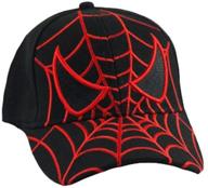 kids youth spider man hat logo