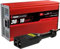 ⚡ high-performance form 18 amp ezgo txt battery charger for 36 volt golf carts - equipped with 'd' style plug logo