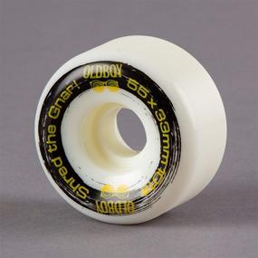 img 1 attached to 🛹 Enhanced Performance Oldboy Skate Park Skateboard Wheels - 55 x 33mm, 80% Rebound, 101A, Ensuring Prolonged Durability and Seamless Ride