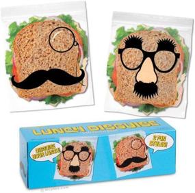 img 1 attached to 🥪 Маскирующие аксессуары для сэндвичей Lunch Disguise Sandwich Bags