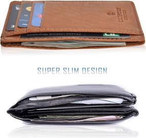 img 1 attached to Handcrafted Minimalist Wallets by Clifton 👝 Heritage: Premium Men's Accessories and Money Organizers
