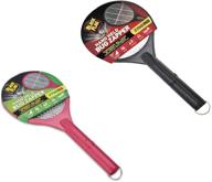 черно-розовый портативный теннис сетчатка - упаковка из 2 логотип