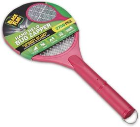 img 2 attached to Черно-розовый портативный теннис сетчатка - упаковка из 2