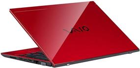 img 3 attached to 💻 Powerful VAIO SX12 Laptop - Intel Core i7-10710U, 16GB RAM, 1TB PCIe SSD, Windows 10 Pro, 12.5" Full HD Display in Red