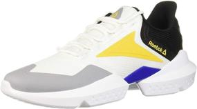 img 4 attached to Stylish Reebok Men's SPLIT Shoes in Black Cobalt - Perfect Fashion Sneakers