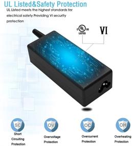 img 1 attached to ⚡️ Powerful 90W Square Tip AC Charger for Lenovo Yoga 730-15 720-15 Laptops | Premium Laptop Power Supply Adapter Cord