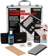 эффективная заточка сделана легкой с trend dws kit essential sharpening. логотип