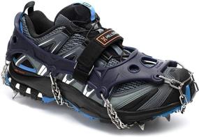 img 3 attached to Hillsound Trail Crampon Ultra - Ice Traction Device with 18 Stainless Steel Spikes and 2-Year Warranty
