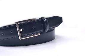 img 3 attached to Mens Ashford Ridge Real Leather Men's Accessories in Belts