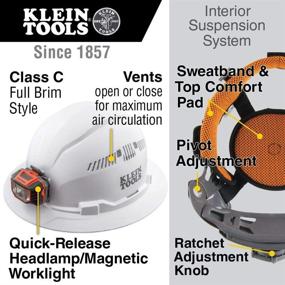 img 3 attached to 💡 Brilliant Illumination: Klein Tools Hard Vented Headlamp – Your Reliable Lighting Solution