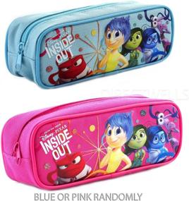 img 1 attached to 🎭 Magical Disney Inside Out Pencil Case: Unleash Your Emotions in Style!