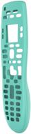 🔵 awinner cyan silicone case for logitech harmony 650/700 - anti-dust & anti-drop protective cover logo