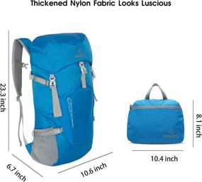 img 1 attached to Waynorth Packable Backpack - Lightweight & Foldable Backpacks