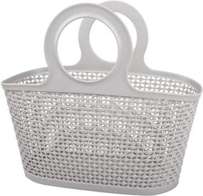 img 4 attached to UUJOLY Plastic Portable Bathroom Organizer