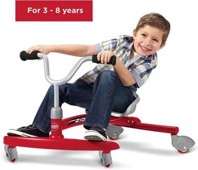 img 3 attached to 🚀 Radio Flyer 625 Ziggle Ride-On Toy