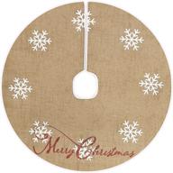 macting christmas snowflake printed decorations logo