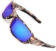 polarized camouflage fishing sunglasses by motelan logo